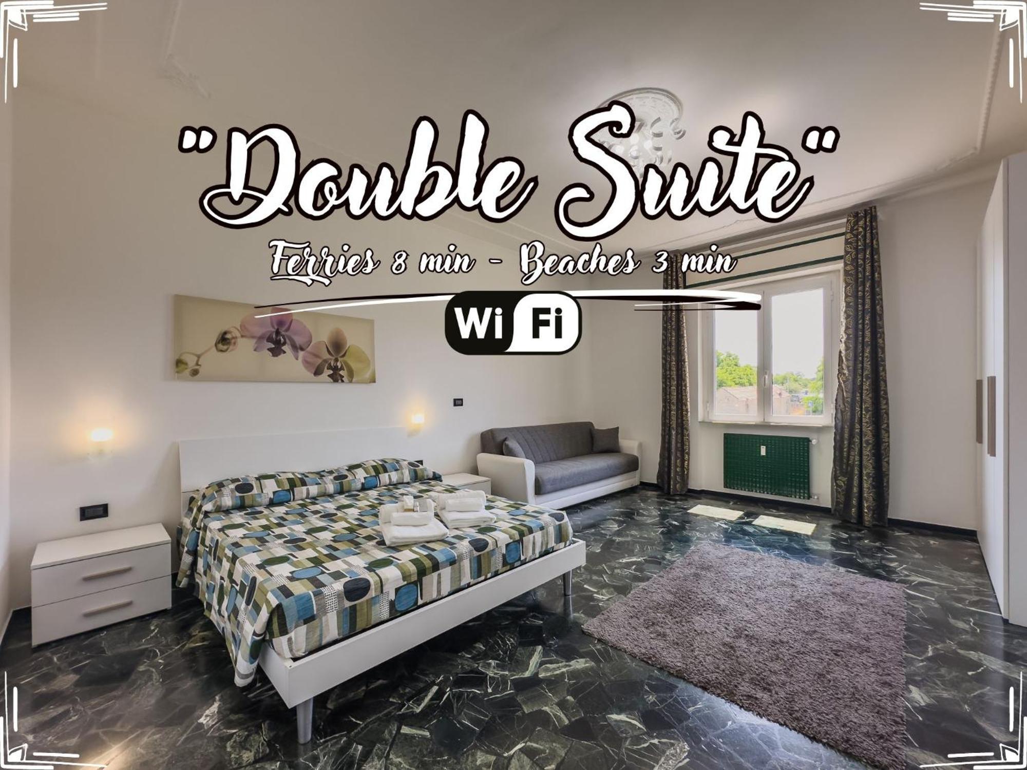 Double Suite - Ferries 7 Min - Beaches 3 Min Quiliano Luaran gambar